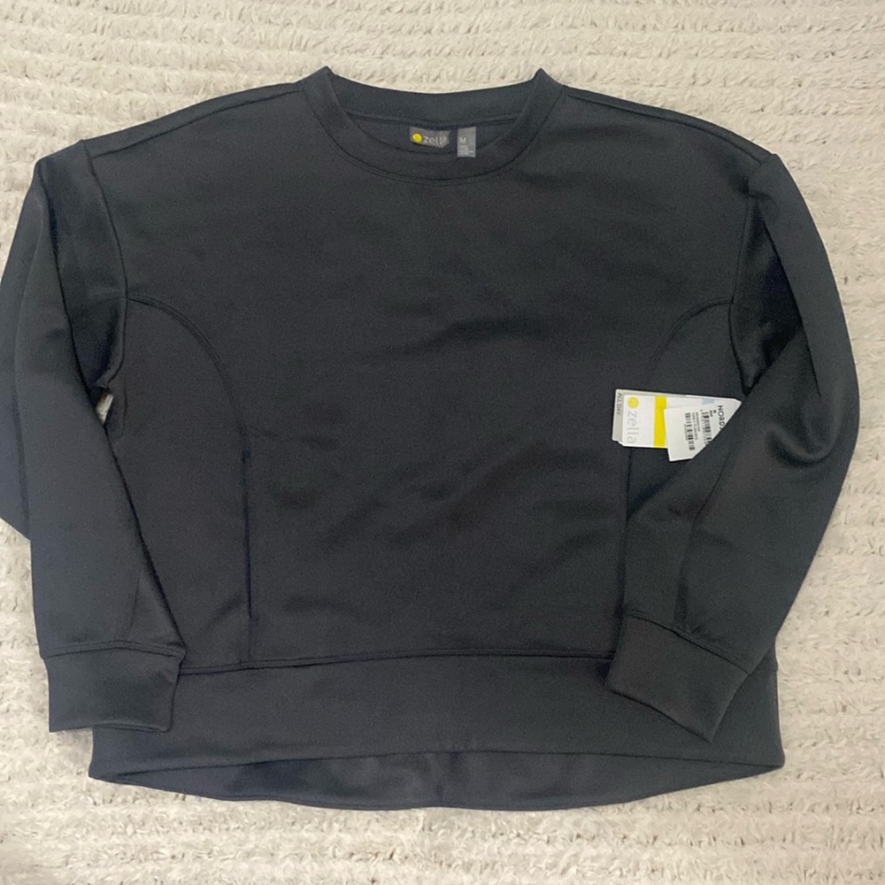 NWT Zella Gray Sweatshirt - Size Medium